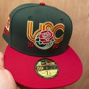 Myfitteds usc Trojans 1990 rose bowl size 7 1/8 brand new in store exclusive
